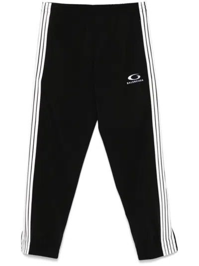 BALENCIAGA BLACK TRACKSUIT TROUSERS