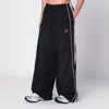 Shop Balenciaga Black Tracksuit Trousers In Technical Fabric