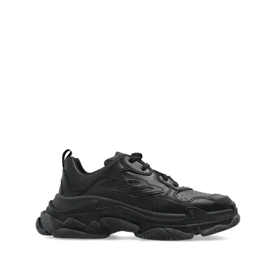 BALENCIAGA BALENCIAGA BLACK TRAINERS - LOW-TOPS MEN