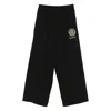Balenciaga Logo-embroidered Elastic-waistband Trousers In Black