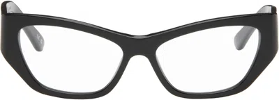 Balenciaga Black Tuesday Glasses In Black-black-transpar