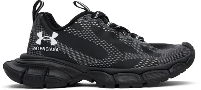 Balenciaga Black Under Armour Edition 3xl Knit Sneakers In 1090