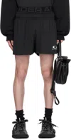 Balenciaga Black Under Armour Edition Running Shorts In 1000