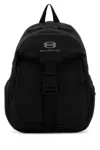 Balenciaga Unity Black Nylon Medium Backpack Men In Black