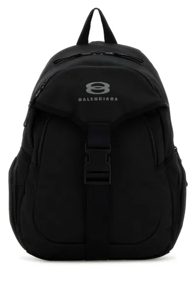 BALENCIAGA BLACK UNITY MEDIUM BACKPACK
