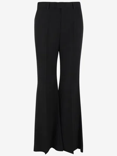 Balenciaga Black Viscose Flared Pant