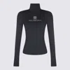 Balenciaga Viscose Nano Bb High Neck Sweater