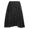 Balenciaga Viscose Skirt In Black