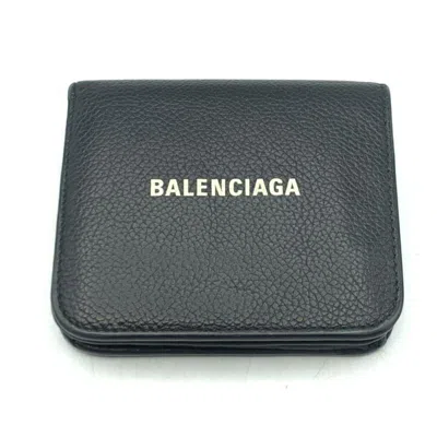 Pre-owned Balenciaga Black Wallet (bi-fold) ()