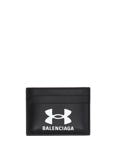 Balenciaga Black Wallet With Card Slots