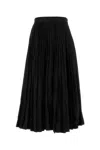 Balenciaga Black Wool Skirt