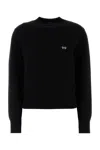 Balenciaga Crewneck Sweater In Black