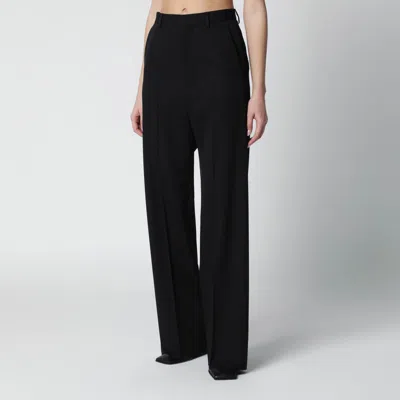 Balenciaga Black Wool Trousers
