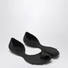Balenciaga Anatomical Zero Rubber Slippers In Black