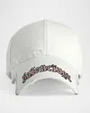Balenciaga Blackletter Script Logo Baseball Cap