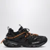 Balenciaga Track Trail Laces Sneakers Shoes In Black