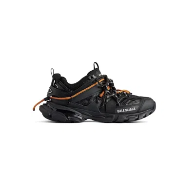 BALENCIAGA BALENCIAGA  BLACK/ORANGE SNEAKER TRACK TRAIL LACES
