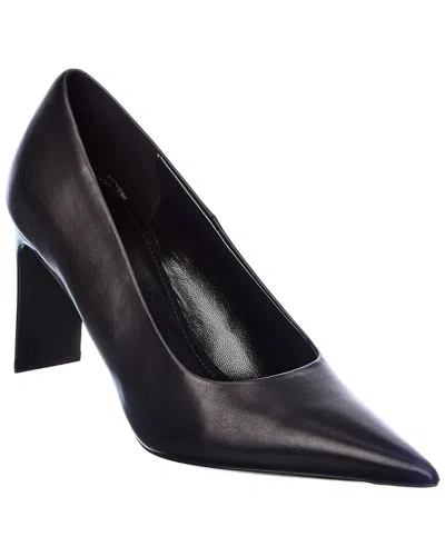 Balenciaga Blade Leather Pump In Black