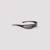 Balenciaga Women Blade Rectangle Sunglasses In Black