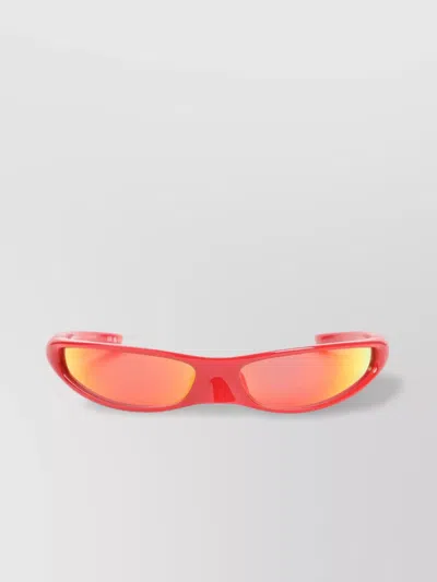 Balenciaga Blade Rectangular Wraparound Sunglasses