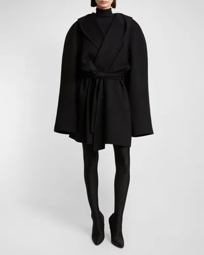 Balenciaga Blanket Jacket In 1000 Black