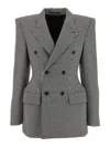 Balenciaga Embroidered Wool Blazer