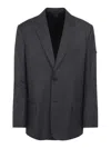 Balenciaga C.p.company Denim Blazer With Double-breasted Design In Black