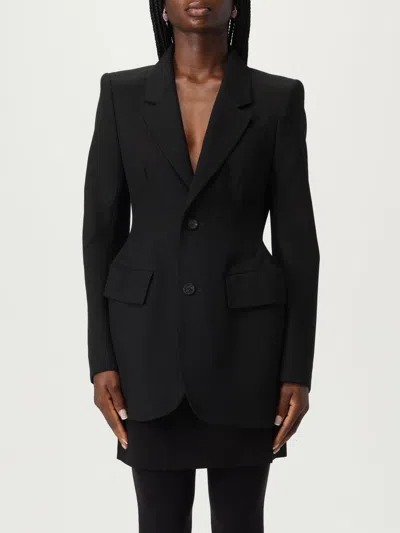 BALENCIAGA BLAZER BALENCIAGA WOMAN COLOR BLACK,H15828002