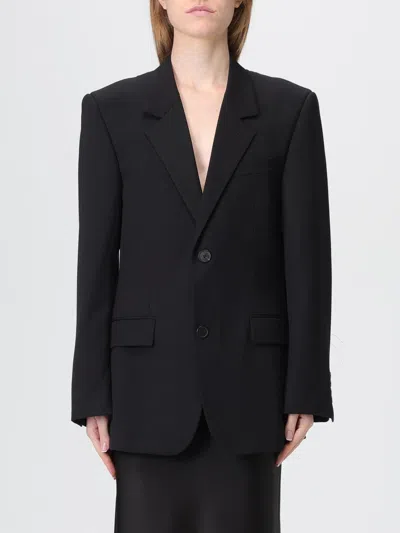 BALENCIAGA JACKET BALENCIAGA WOMAN COLOR BLACK,H67349002