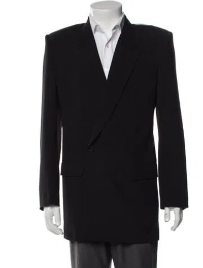 Pre-owned Balenciaga Blazer In Black