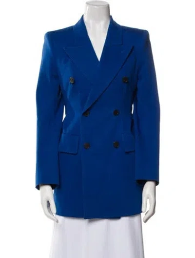 Pre-owned Balenciaga Blazer In Blue