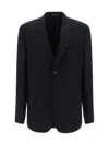 Balenciaga Standard Tailored Jacket Clothing In Black