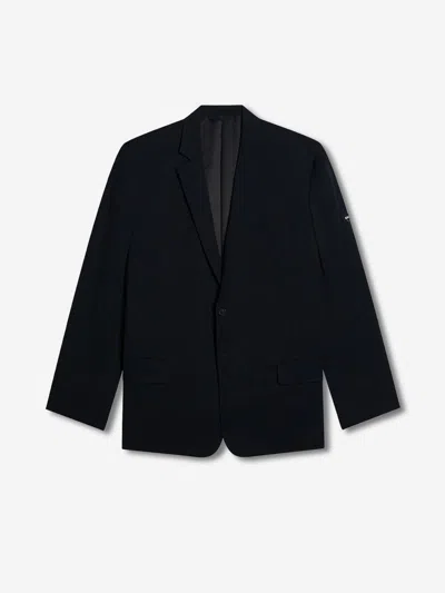 Balenciaga Blazer Straight Plain In Black