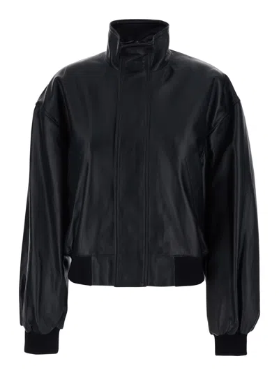 Balenciaga Blouson In Black