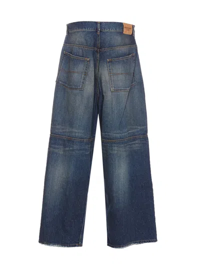 BALENCIAGA BALENCIAGA BLUE COTTON JEANS
