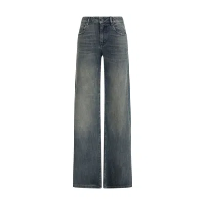 BALENCIAGA BLUE COTTON JEANS DENIM