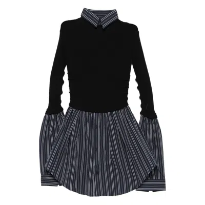 BALENCIAGA BALENCIAGA BLUE KNITWEAR - JUMPERS WOMEN