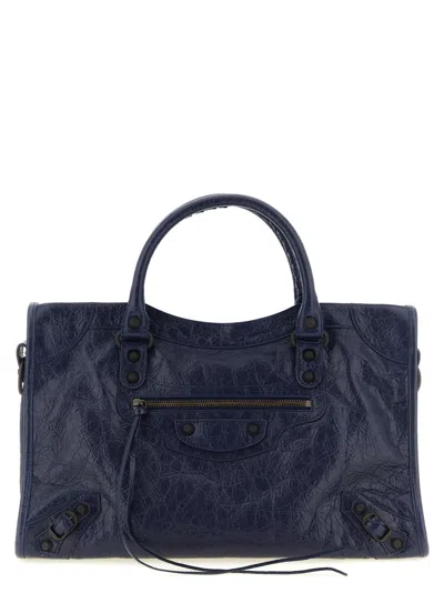 Balenciaga Blue Le City Medium Tote