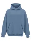 Balenciaga Back Reflective Hoodie Medium Fit In Grey Blue