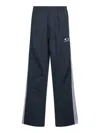 Balenciaga Men Blue Loop Sports Icon Baggy Sweatpants In Blue