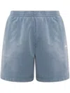 Balenciaga Men's Sweat Shorts In Blue