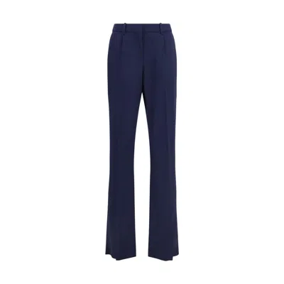 Balenciaga Blue Wool Oves Aries Pants