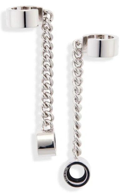 Balenciaga Bluetooth Ear Cuffs In 926 Shiny Silver