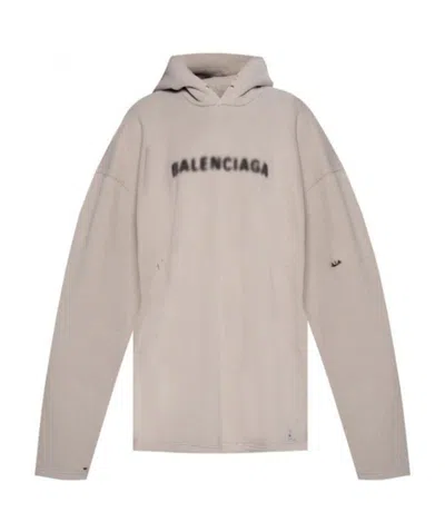 Balenciaga Blurry Logo Long-sleeved Sweater