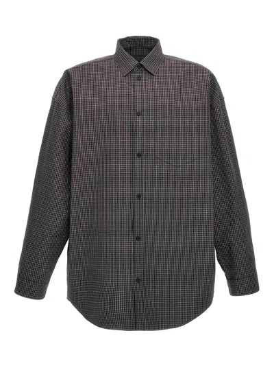 BALENCIAGA CHECKERED OVERSHIRT