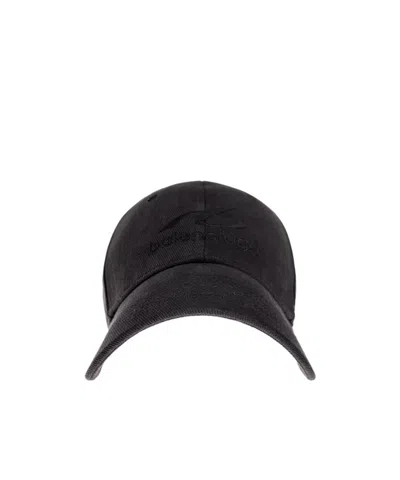 Balenciaga Bodies Baseball Cap In Black