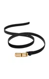 Balenciaga Bolero Bb Belt In Black