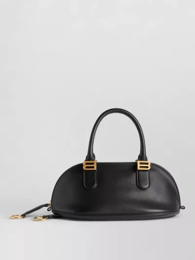 Balenciaga Bolero Mini Shoulder Bag Top Handles In Black