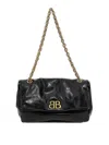 Balenciaga Women's Leather Medium Monaco Shoulder Bag In Black