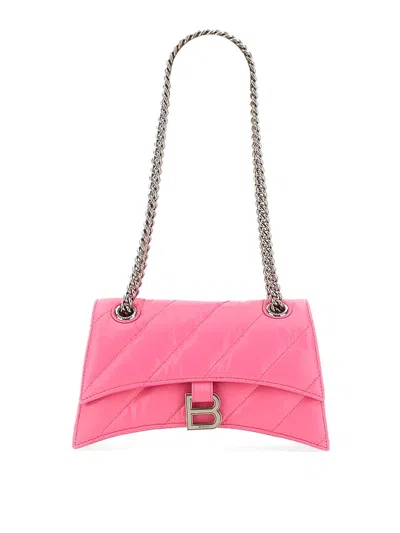 Balenciaga Bolsa Bandolera In Color Carne Y Neutral